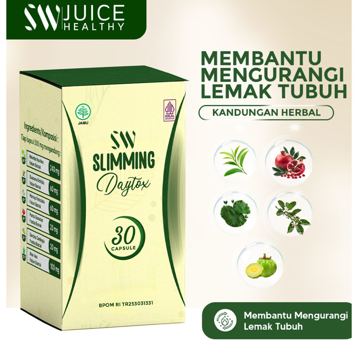 Sarwendah Juice ( Daytox 30 kapsul ) Sarwendah SW Slimming D