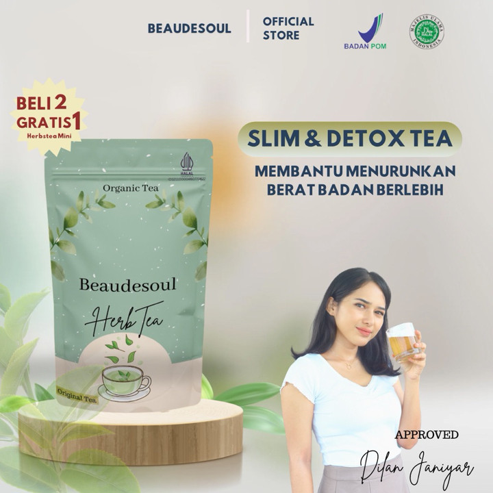 Beaudesoul Slimming Tea & Detox Tea | Teh Pelangsing Herbal 