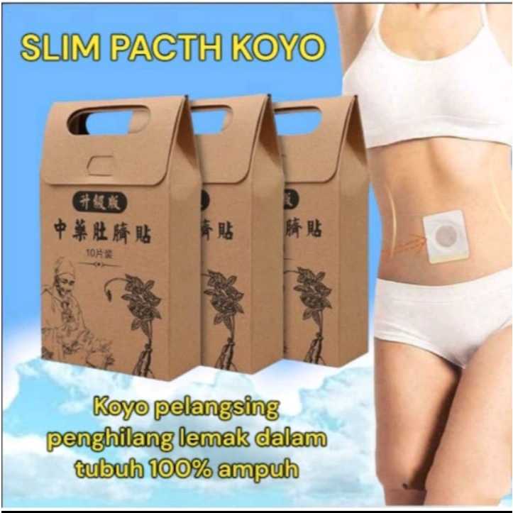 slim patch koyo pelangsing ori koyo pelangsing perut pelangs