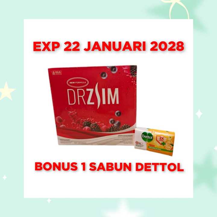DRZLIM DETOX USUS - 10 SACHET | pelangsing DRZLIM  | Minuman