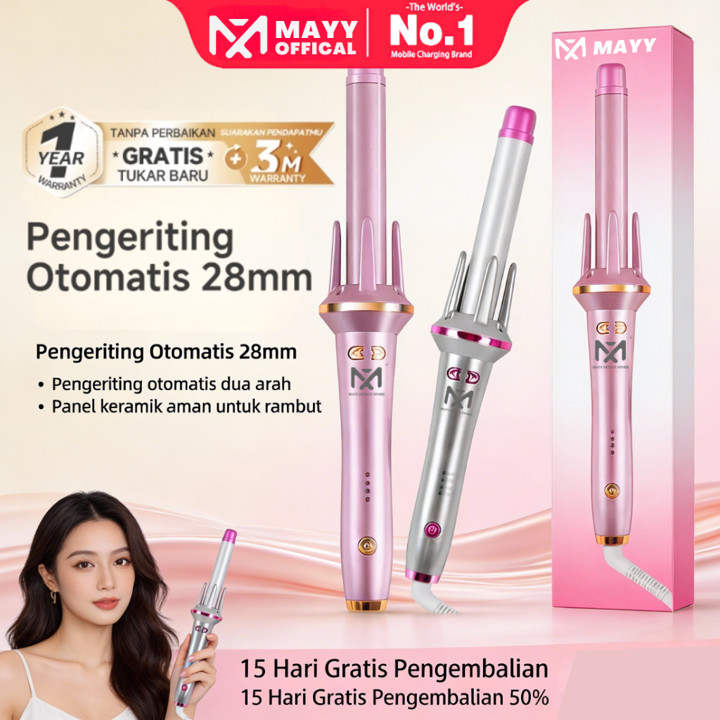 Mayy official id Curly Styler 25mm Catokan Curly Ceramics Ca