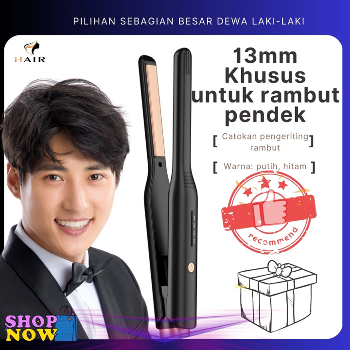 HIR-0176 NEW Korea Hadiah untuk pria Catokan rambut lurus da