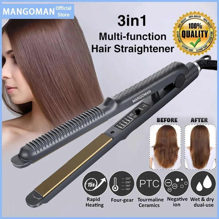 Hair Straightener Catokan Rambut 3in1 Catok Keriting Lurus M
