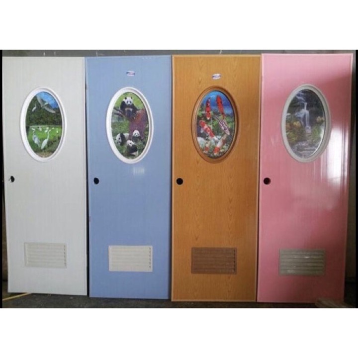 Pintu Kamar Mandi PVC/PVC Door/Pintu Kamar Mandi PVC/Pintu C