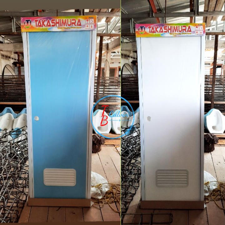 Pintu Kamar Mandi PVC / Pintu PVC merek Takashimura (Warna) 