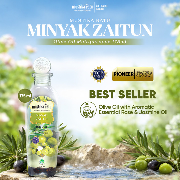 Mustika Ratu Minyak Zaitun 175ml BEST SELLER