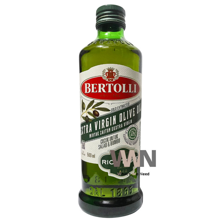 Bertolli Extra Virgin Olive Oil 500ml - Minyak Zaitun