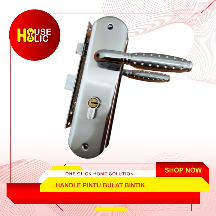 Kunci Pintu Set Komplit Silinder / Handle Pintu / Gagang Tar