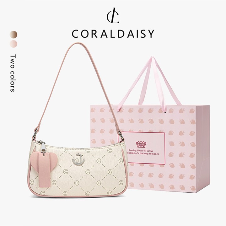 CORALDAISY Tas Wanita 2026 Terbaru Shoulder Bag Sling Bag Ta