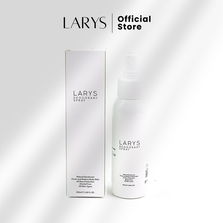LARYS Deodorant Spray - 100ml (Box Putih)