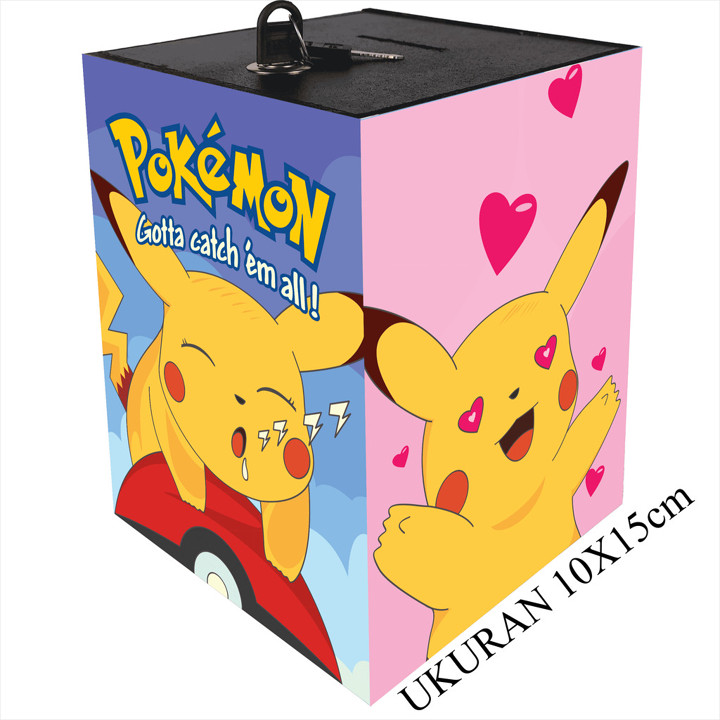 Celengan Karakter Money Saving Box Kartun Lucu Unik Celengan