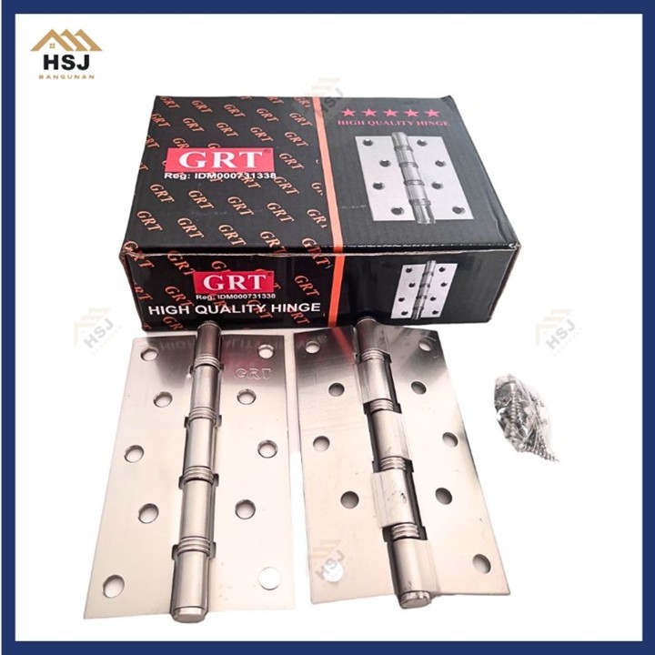 Engsel Bearing Pintu Jendela Door Hinge SN/Putih GP/Kuning 5