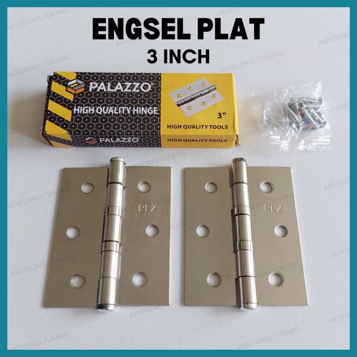 Engsel Pintu Plat 3 Inch In Pintu Jendela 3" Inci Palazzo