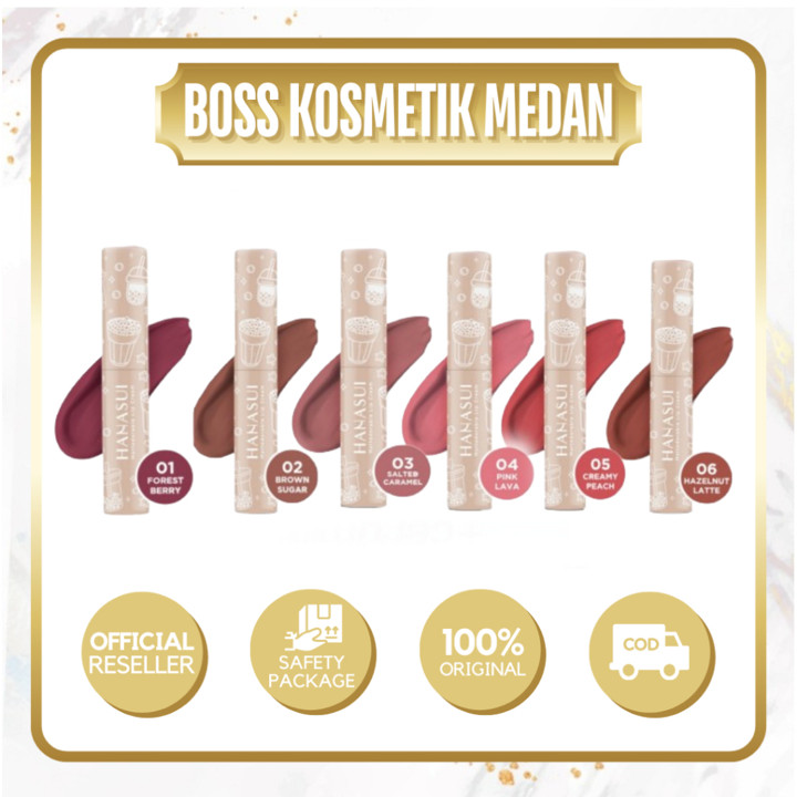 HANASUI (BOBBA) Mattedorable Lipcream Boba Edition