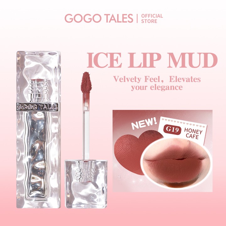 [BEST SELLER]GOGO TALES Ice Lipmud Lip Matte Velvet Lipstick
