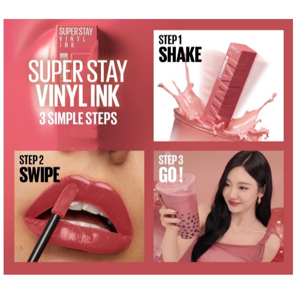 Maybelline Filipina NEW Edition Podomoro Superstay Vinyl Ink