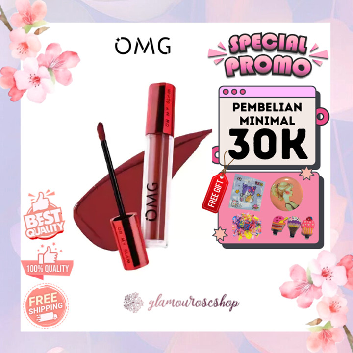 OMG OH MY GLAM Mattelast Lip Cream 2.9 g - Lip Cream Matte D