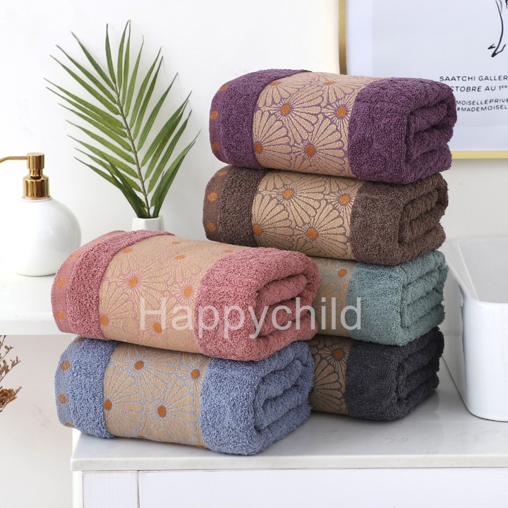 HANDUK MANDI KATUN 70X140 HANDUK DEWASA TEBAL BERKUALITAS FL