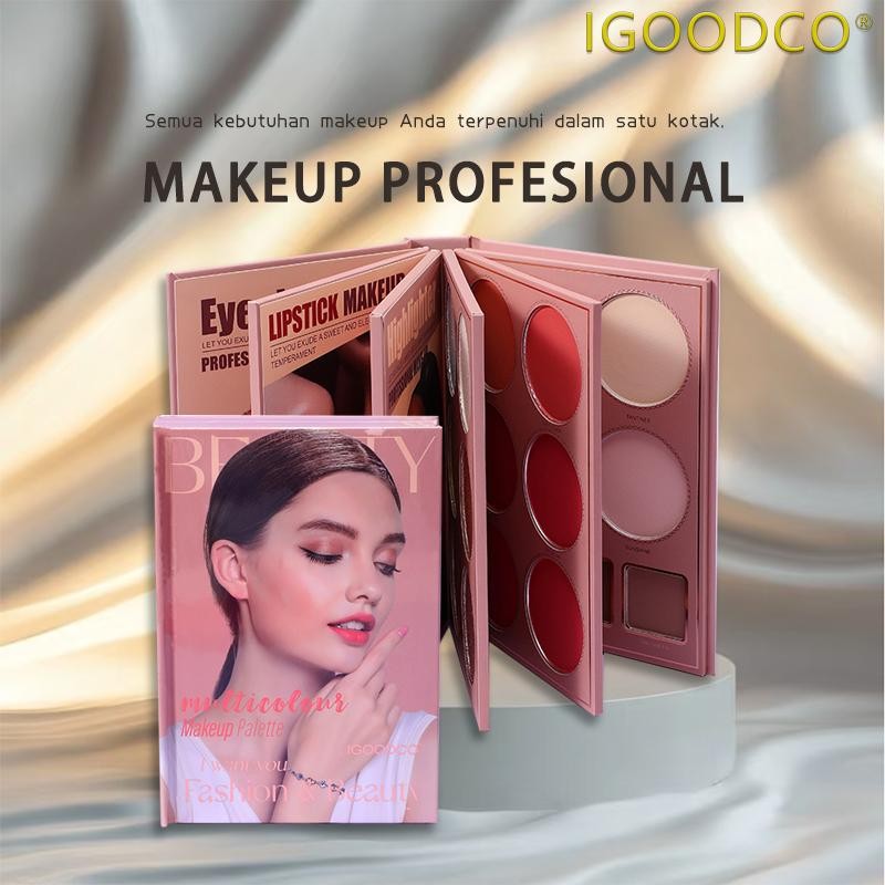 IGOODCO 67 Colors Pearlescent Matte Easy Tinting Eyeshadow B