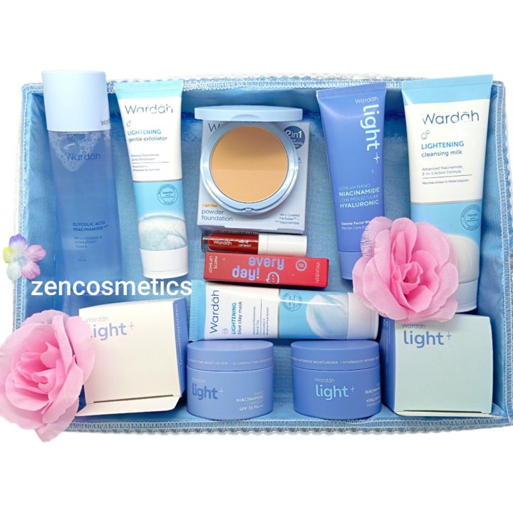 Wardah Paket Seserahan Lengkap/ Wardah Hantaran nikah / Pake
