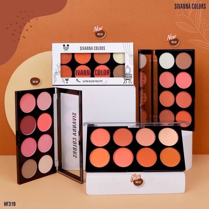 ( EXP 2030 ) Sivanna Colors Ultra Blush Palette ORIGINAL 100