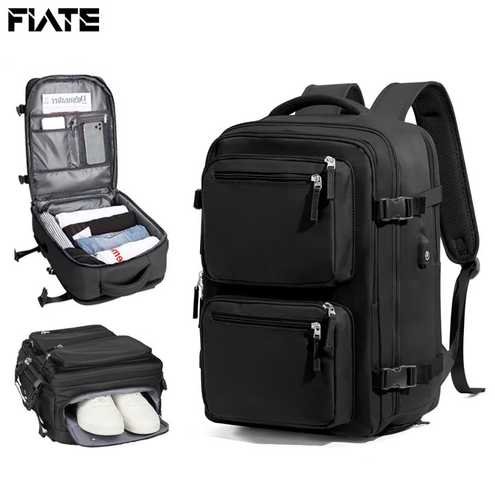 FLATE Backpack Tas Ransel Travel Backpack Wanita Waterproof 