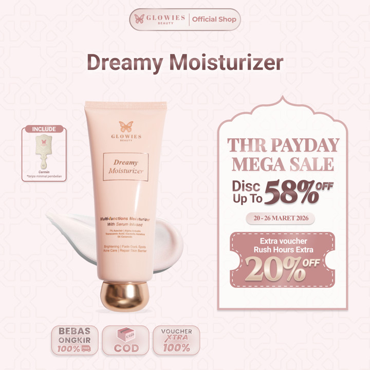 [Dr. Incognito Approved] Glowies Dreamy Moisturizer 80ml For