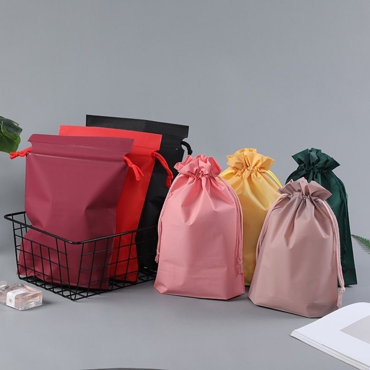 Pouch Travel Premium Drawstring Bag Tas Serut Makeup Serbagu