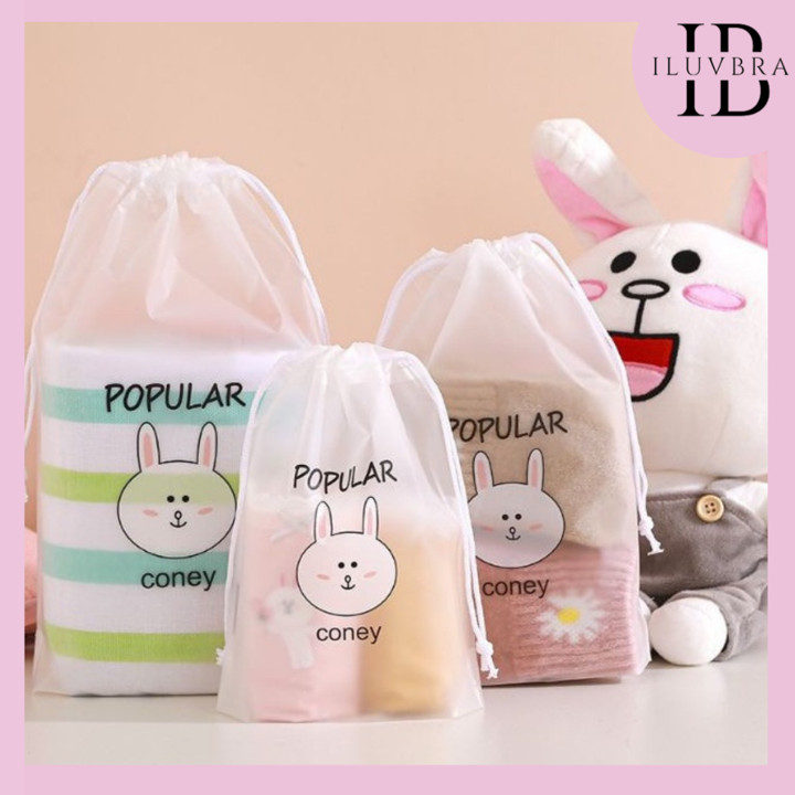 •ILUVBRA•PART1 PK058 Travel Pouch Organizer Murah Serbaguna 