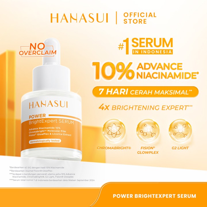 (REAL 10% ADVANCE NIACINAMIDE) Hanasui Power Bright Expert S