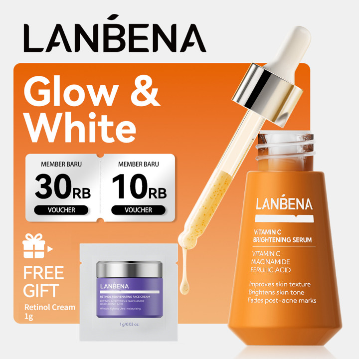 [HALAL] LANBENA Vitamin C + Niacinamide + 577 Brightening Se
