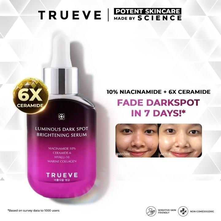 TRUEVE Luminous Dark Spot Brightening Serum - Serum Pencerah