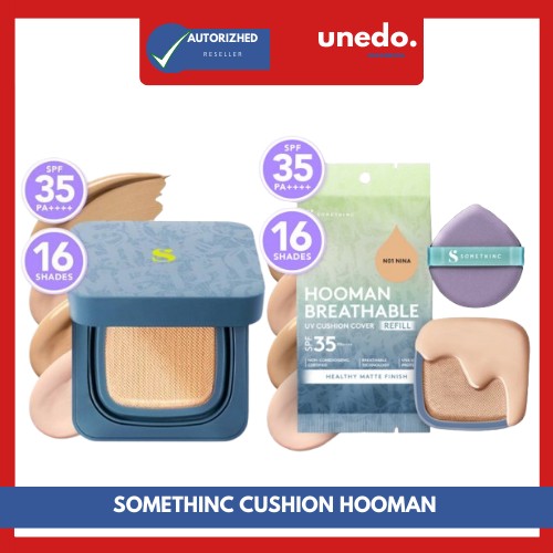 SOMETHINC HOOMAN Breathable UV Cushion Cover SPF 35 PA++++ C