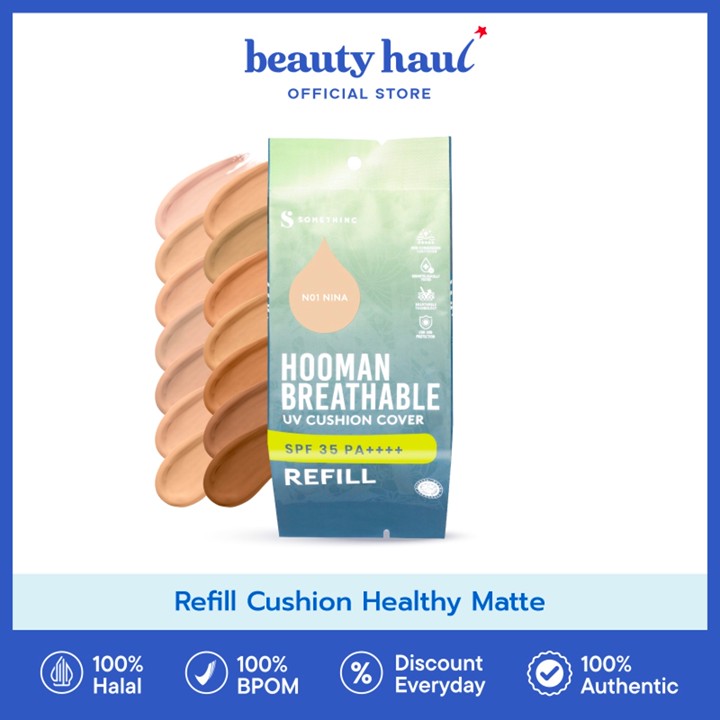 SOMETHINC (REFILL) Hooman Breathable UV Cushion Cover SPF35 