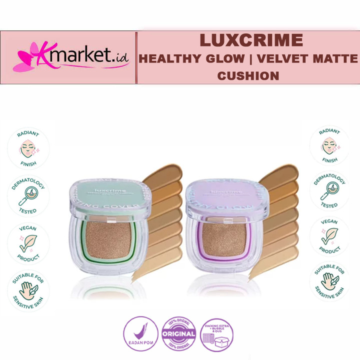 Luxcrime Perfecting Cover Cushion - Healthy Glow SPF 35 PA +