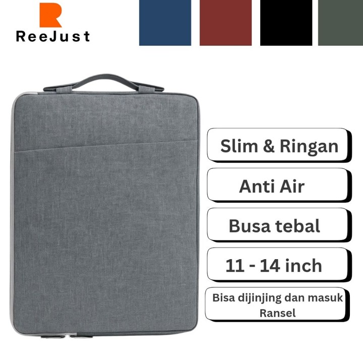 Softcase Laptop Anti Air Slim 11 13 14 Inch Tas Jinjing  Not
