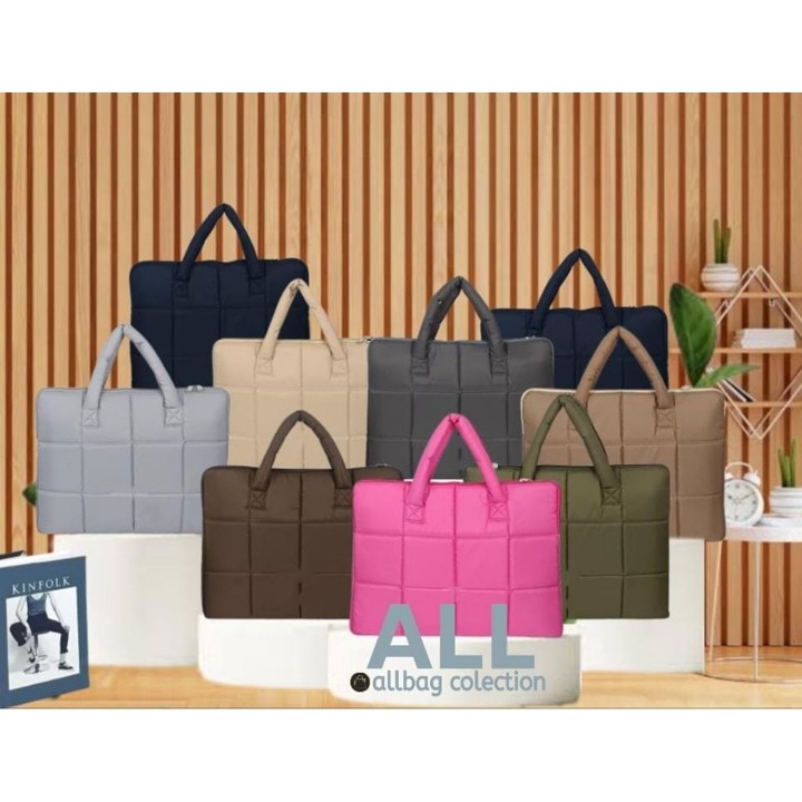 TAS Laptop puffy totebag laptop tas pelindung sofcase laptop