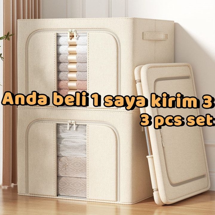 Kain Oxford kotak penyimpanan Waterproofing storage box Multifungsi container box Warna murni box penyimpanan Volume tinggi box storage