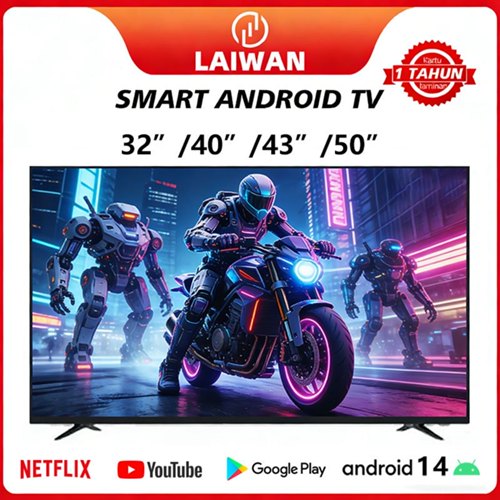 LAIWAN Smart TV 40 inch TV Digital 32/43/40 inch Android  standing tv  YouTube/WiFi