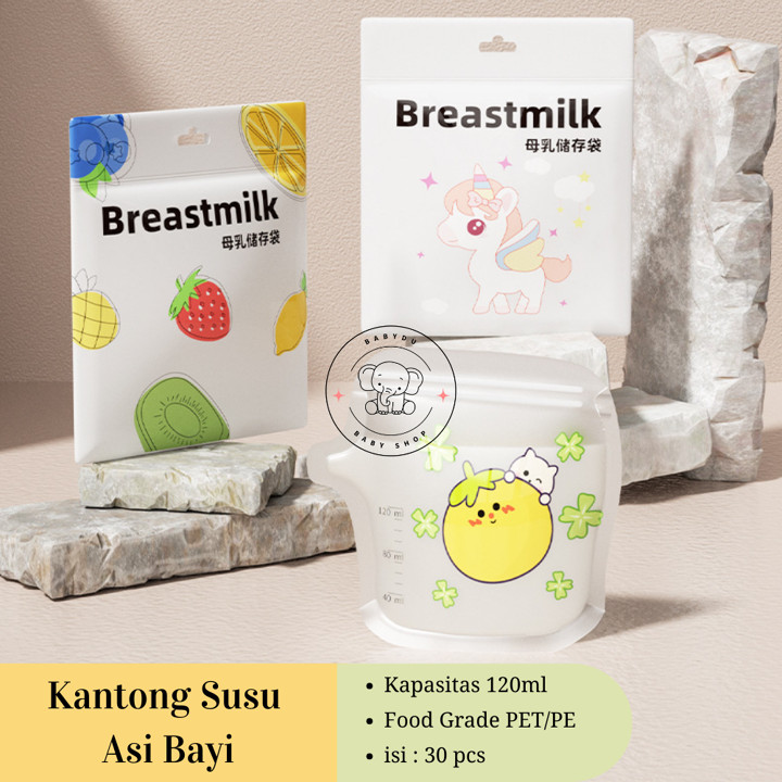 Babydu Kantong Asi Portable Ziplock 120/200ml