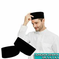 Peci Hitam kopiah Hitam peci Ramadhan peci lebaran peci Indonesia peci sholat kopiah Hitam kopiah Indonesia songkok muslim songkok Indonesia songkok lebaran ramadhan songkok Hitam