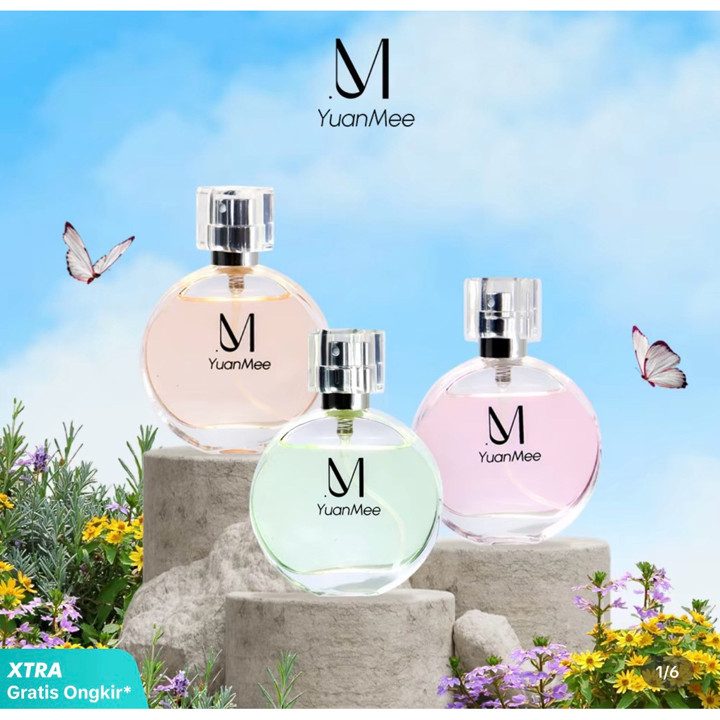 hampers lebaran parfum isi 3 set parfum unisex segar enak dupe chanel