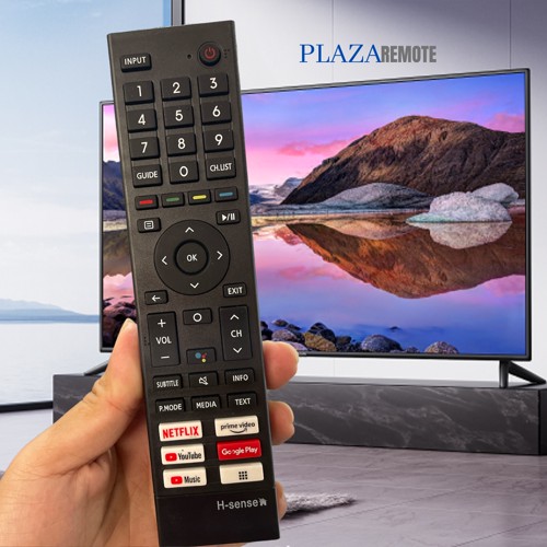 REMOTE HISENSE SMART TV H SENSE ANDROID 11 YOUTUBE DLL