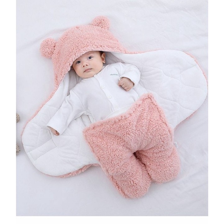 Selimut Bayi Karakter Soft Blanket Usia 0-1 Tahun Bahan Bulu