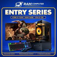 PC Gaming Fullset i5 7500 Gen 7 | RAM 16GB DDR4 | GTX 1650 4
