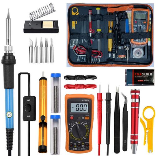 Set Solder Listrik Lengkap Dengan Multimeter Iron Tool Kit 2