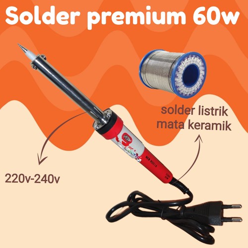 SOLDER Paket Timah / PEMANAS TEMBAGA / Soldering Iron