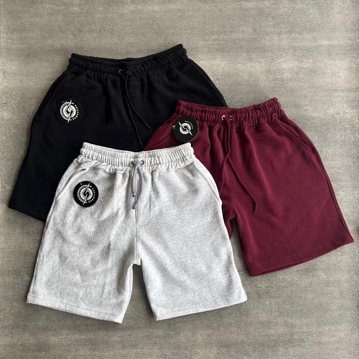 Paket Celana Broadshort 3PCS 100K Celana Pendek Unisex pria dan wanita atas lutut bahan cotton adem