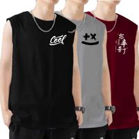 Baju Kaos Singlet Pria / Kaos Tanktop Pria Paketan ISI 3 MOT