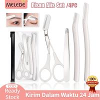 MELEDE Pisau Alis / Alat Pencukur Alis 1 Set kualitas tinggi